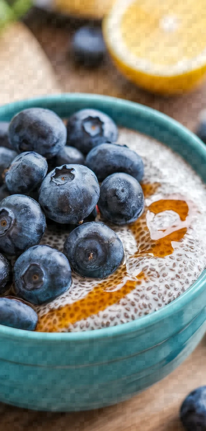 Ingredients photo for Quick Blueberry And Chia Seed Ja Recipe