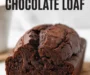 Ultra Moist Dark Chocolate Loaf Cake Recipe